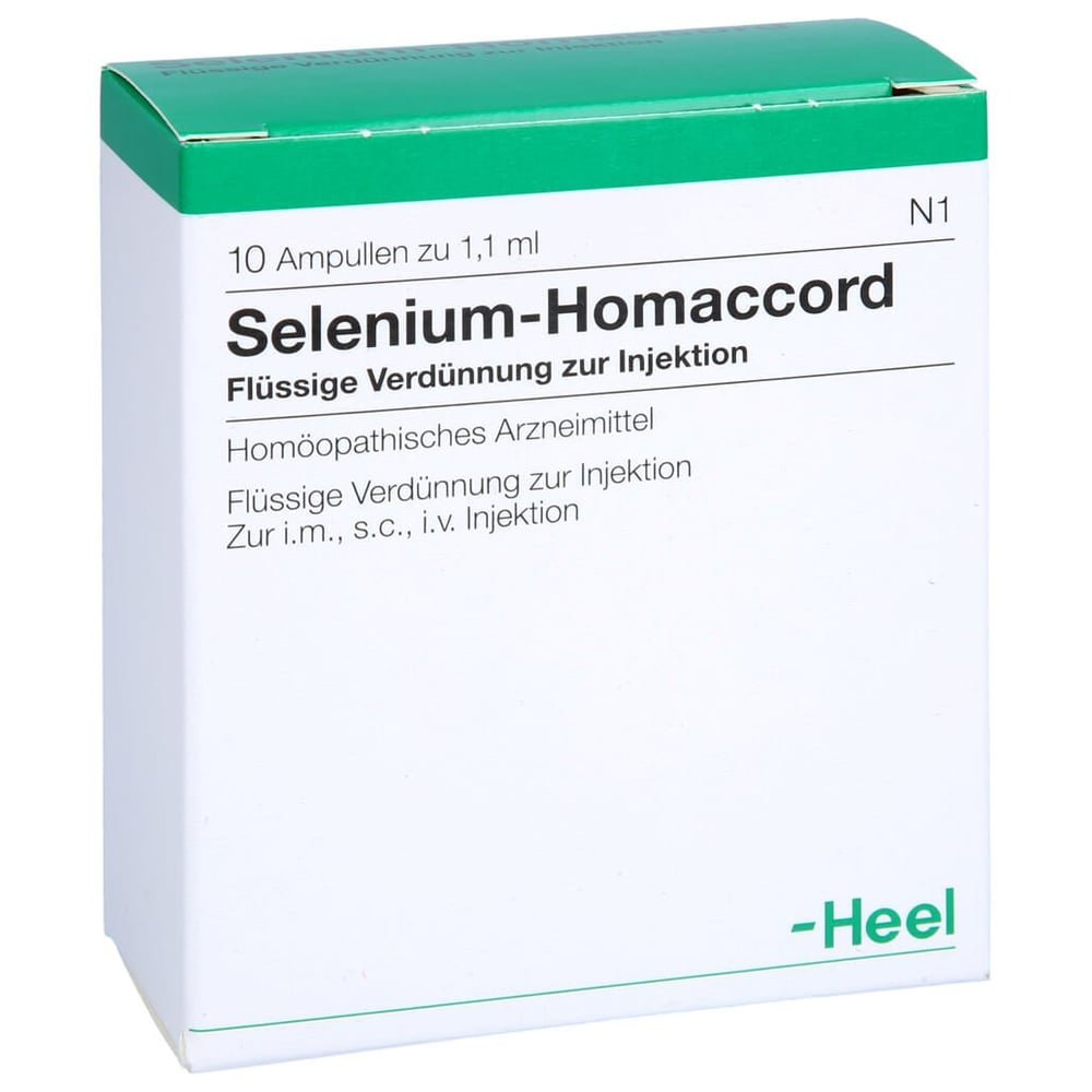 Selenium Homaccord Ampullen