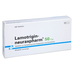 Lamotrigin-neuraxpharm 50 mg suspendierbare Tabletten