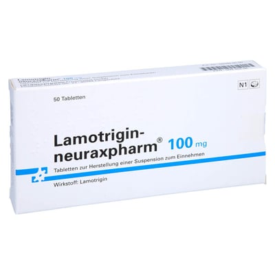 Lamotrigin-neuraxpharm 100 mg suspendierbare Tabletten