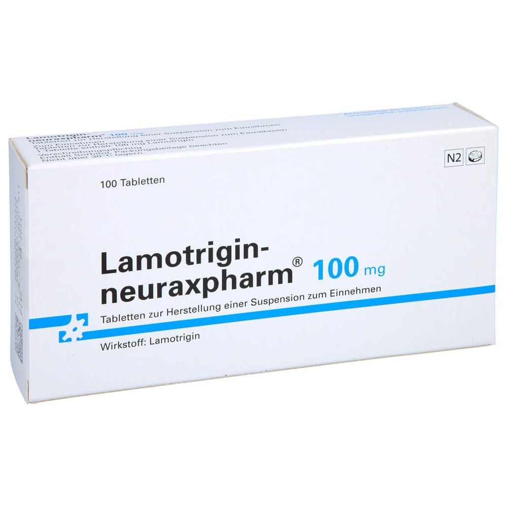 Lamotrigin-neuraxpharm 100 mg suspendierbare Tabletten
