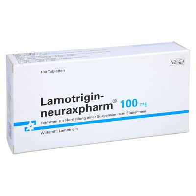 Lamotrigin-neuraxpharm 100 mg suspendierbare Tabletten