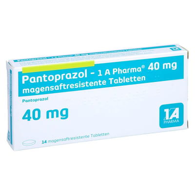 Pantoprazol-1A Pharma 40 mg Produktbild 1