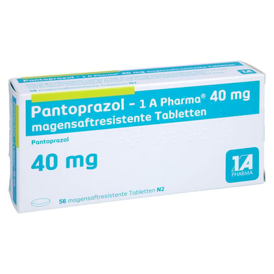 Pantoprazol-1A Pharma 40 mg Produktbild 1