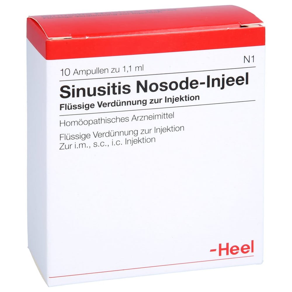 Sinusitis Nosode Injeel Ampullen