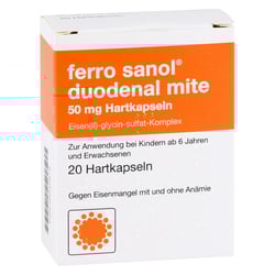 Ferro sanol duodenal mite 50 mg