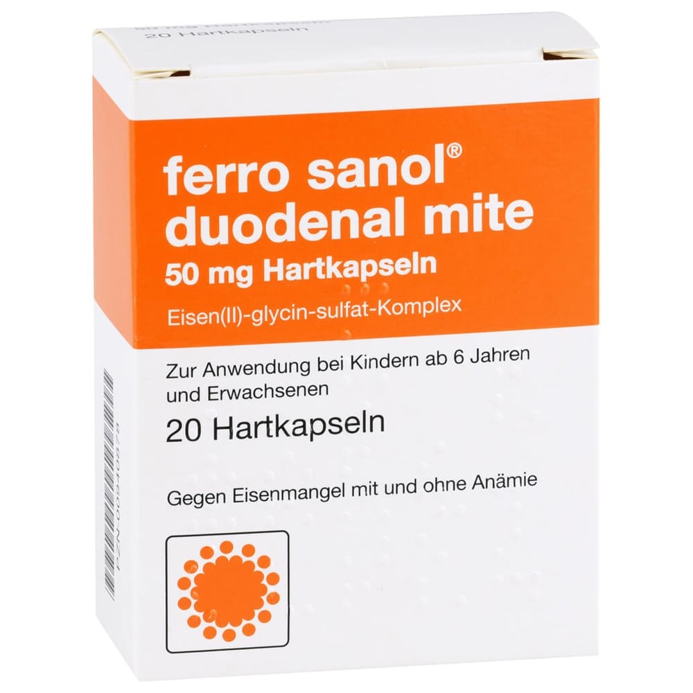 Ferro sanol duodenal mite 50mg