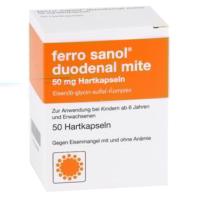Ferro sanol duodenal mite 50 mg