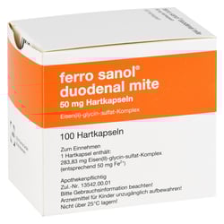 Ferro sanol duodenal mite 50 mg