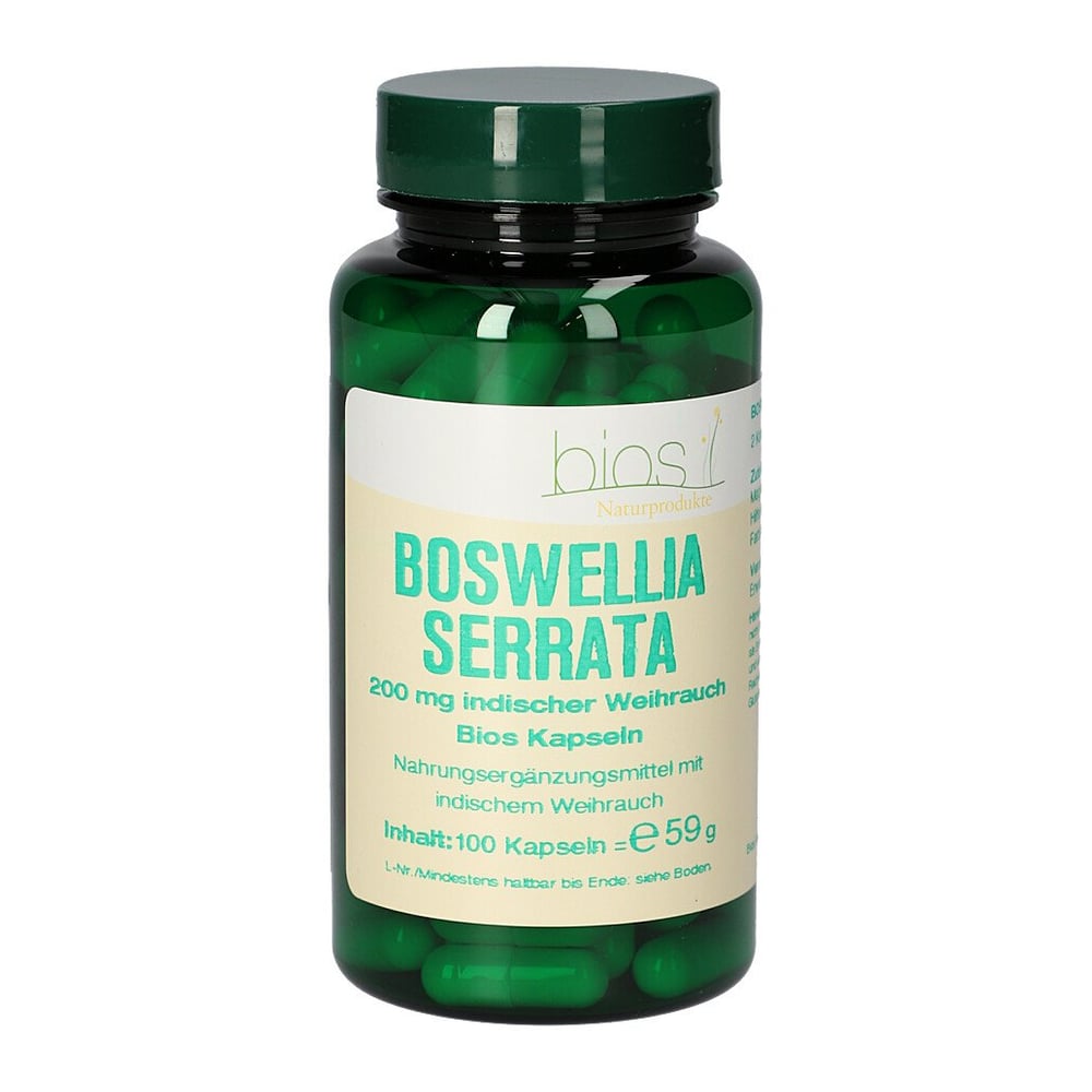 Boswellia Serrata 200mg Ind Weihrauch Bios Kapseln