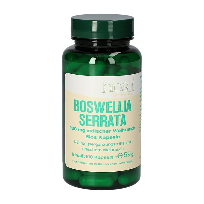 Boswellia Serrata 200mg Ind Weihrauch Bios Kapseln