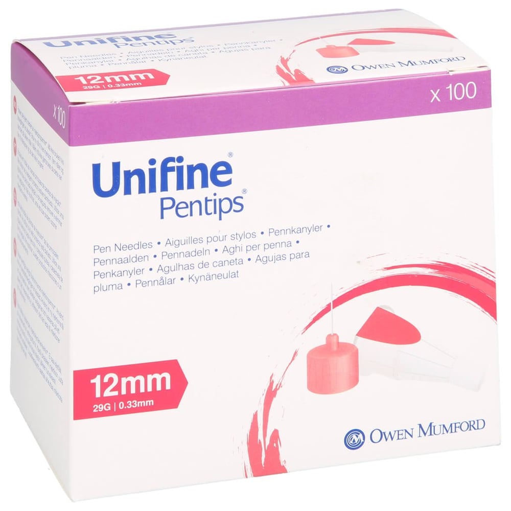Unifine Pentips Kanüle 29 G 12 mm