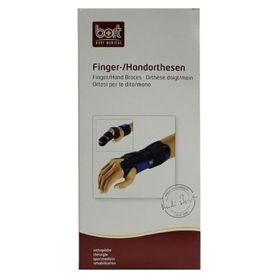 Bort DigiSoft Fingerorthese Gr.2 blau