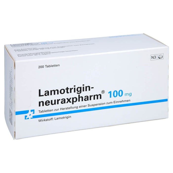 Lamotrigin-neuraxpharm 100mg suspendierbare Tabletten