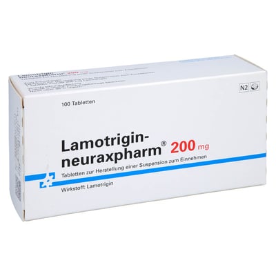 Lamotrigin-neuraxpharm 200 mg suspendierbare Tabletten