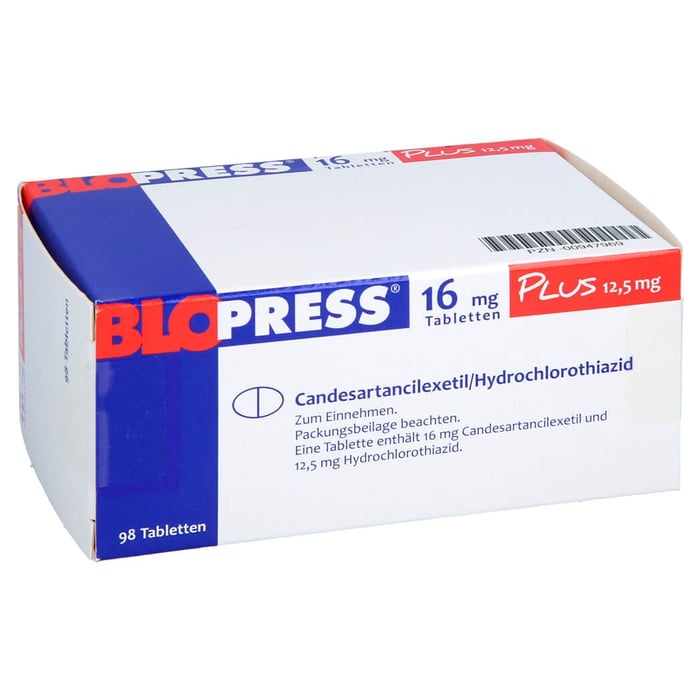 Blopress 16mg Plus 12,5mg