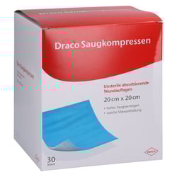 Saugkompressen unsteril 20x20 cm Draco