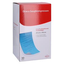 Saugkompressen unsteril 20x40 cm Draco