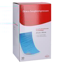 Saugkompressen unsteril 20x40cm Draco