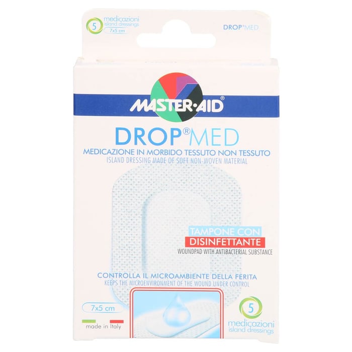 Drop med 5x7 cm Wundverband steril Master Aid