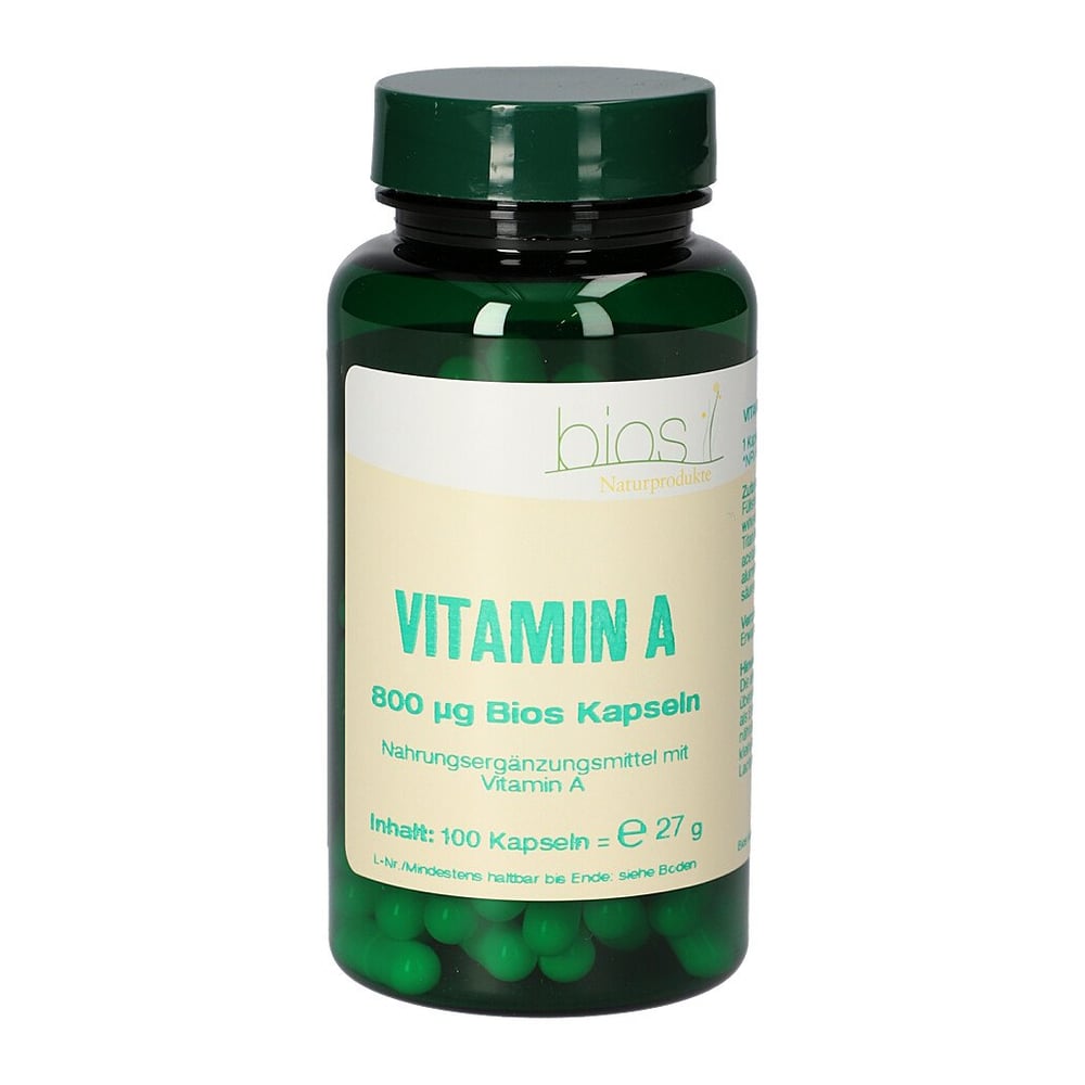 Vitamin A 800ug Bios Kapseln