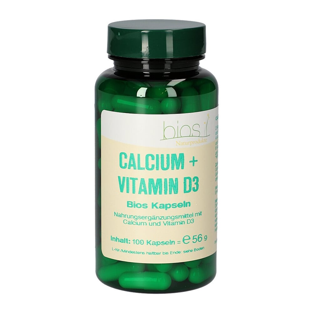 CALCIUM+VITAMIN D3 Bios Kapseln