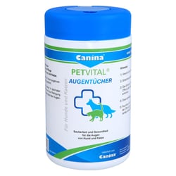 Petvital Feuchttücher f.Augen vet.