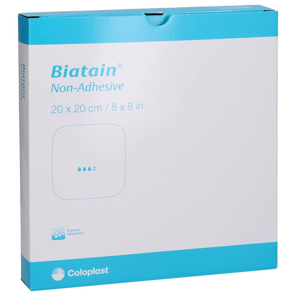Biatain Schaumverband nichthaftend 20x20cm 3416