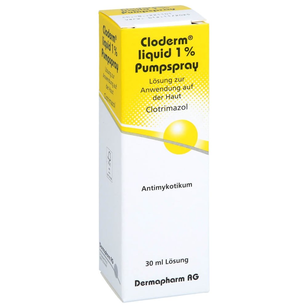 Cloderm liquid 1 % Pumpspray