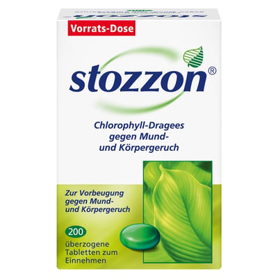 Stozzon Chlorophyll-Dragees gegen Mund- und Körpergeruch Produktbild 1