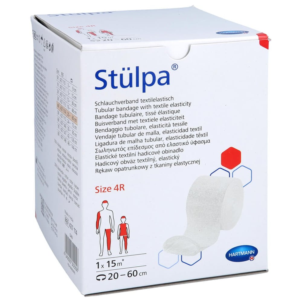 Stülpa Rolle 4R 10 cmx15 m Kopf/Bein/Ach.
