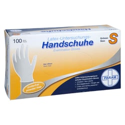 Einmal Handschuhe Latex puderfrei S
