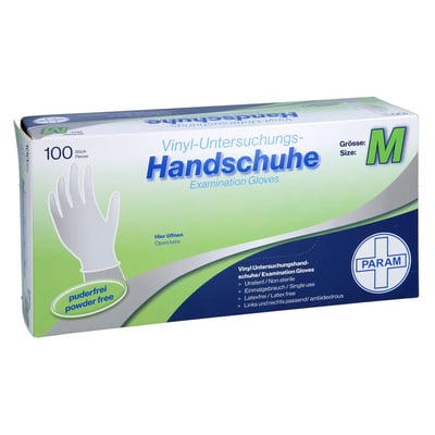 Einmal Handschuhe Vinyl puderfrei M
