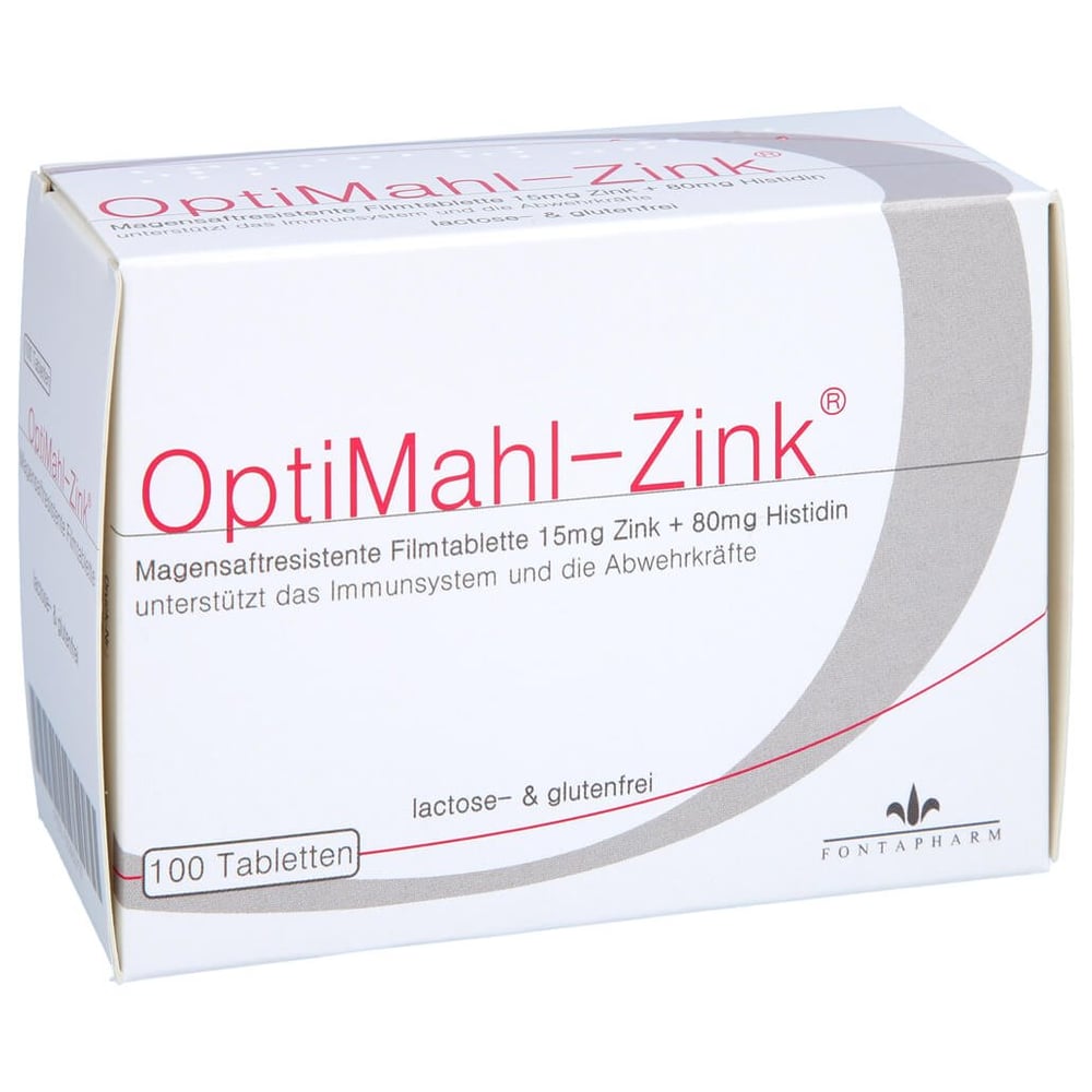 Optimahl Zink 15 mg Tabletten