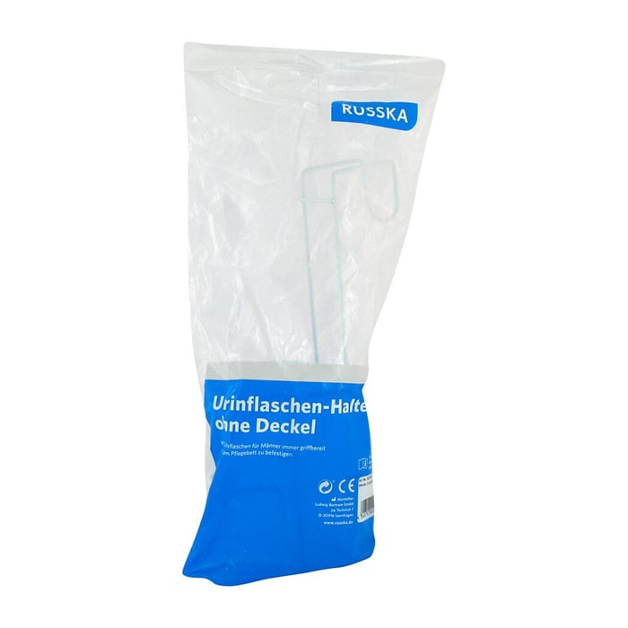 Urinflaschenhalter ohne Deckel