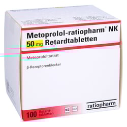 Metoprolol-ratiopharm NK 50 mg