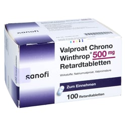 Valproat Chrono Winthrop 500 mg