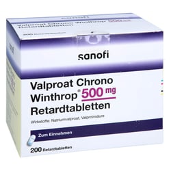 Valproat Chrono Winthrop 500 mg
