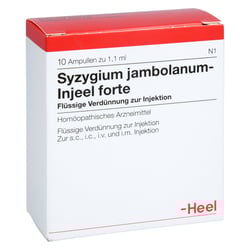 Syzygium Jambolanum Injeel forte Ampullen