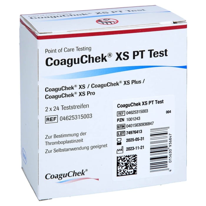 Coaguchek Xs Pt Test