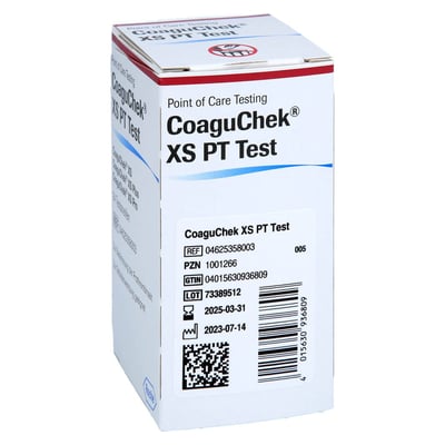 Coaguchek Xs Pt Test