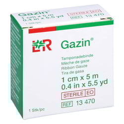 Mullbinde Tamp Ster 5mx1cm