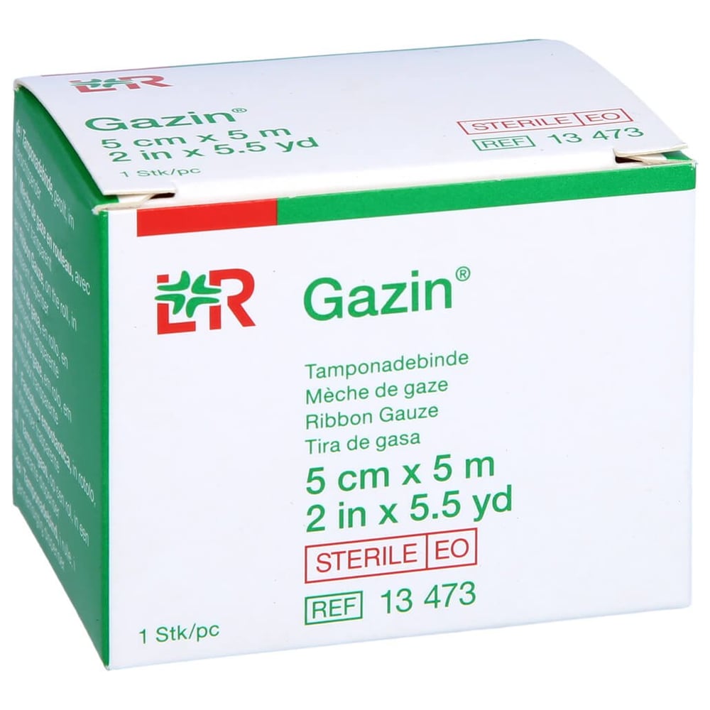 Mullbinden z.Tamponade steril 5 cmx5 m