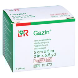 Mullbinden z.Tamponade steril 5 cmx5 m