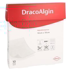 Dracoalgin 10x10 cm Alginatkompresse