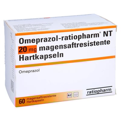 Omeprazol-ratiopharm NT 20 mg