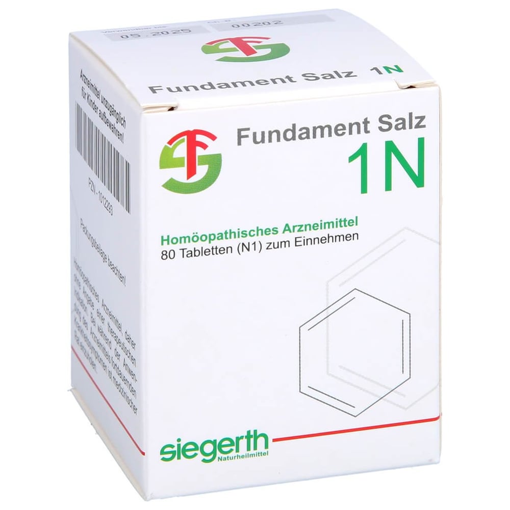 Fundament Salz I N