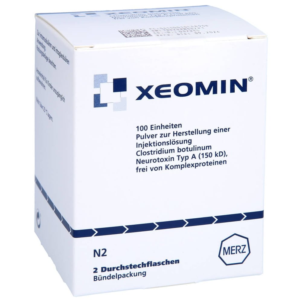Xeomin 100 LD50 Einheiten