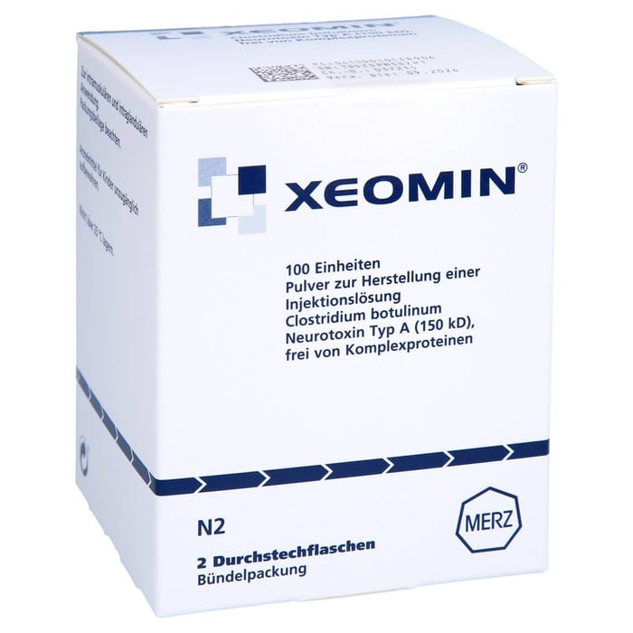 Xeomin 100 LD50 Einheiten