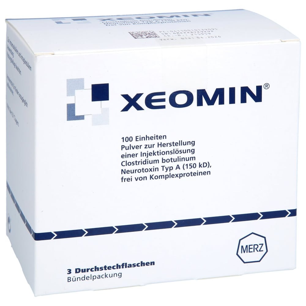 Xeomin 100 LD50 Einheiten