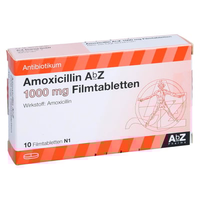 Amoxicillin AbZ 1000 mg